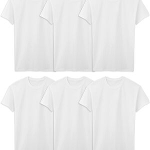 Fruit of the Loom White Short Sleeve Tees
